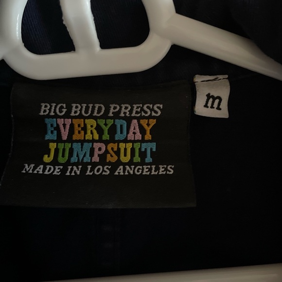 Big Bud Press LS Jumpsuit Navy Medium TRADE OR SELL - Picture 2 of 3